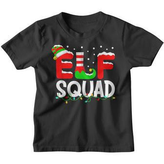 Elf Squad Christmas Matching Family Toddler Boy Girl Funny V9 Youth T-shirt - Thegiftio UK