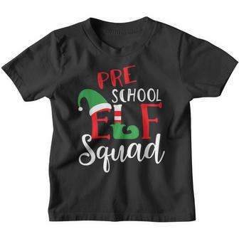 Elf Squad Pre School Christmas Teacher Top V2 Youth T-shirt - Thegiftio UK