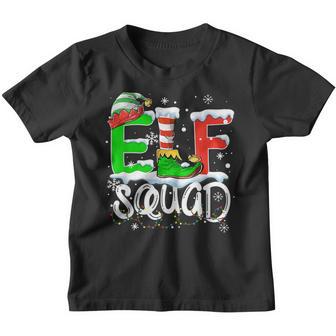 Elf Squad Ugly Christmas Xmas Toddler Boy Girl Kids Youth T-shirt - Thegiftio UK