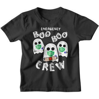 Emergency Boo Boo Crew - Funny Nurse Halloween Er Ed Ward Youth T-shirt - Thegiftio UK