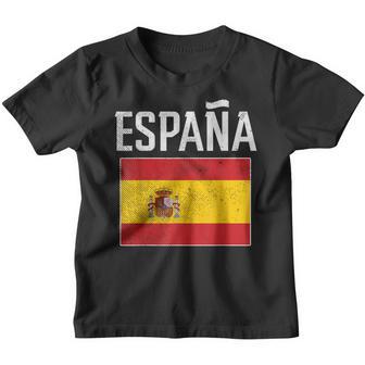 Espana Spain Flag Spanish Soccer Men Women Kids Boys Girl Youth T-shirt - Thegiftio UK