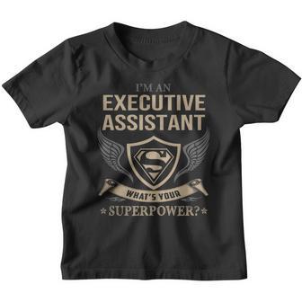 Executive Assistant - What Is Your Superpower Youth T-shirt - Thegiftio UK