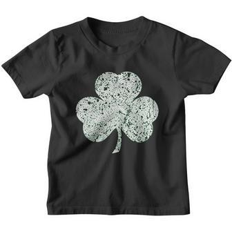 Faded Lucky Shamrock Clover St Patricks Day V2 Youth T-shirt - Thegiftio UK