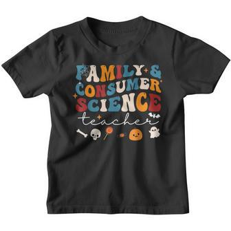 Family And Consumer Science Facs Teacher Halloween Youth T-shirt - Thegiftio UK