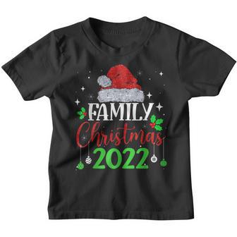 Family Christmas 2022 For Matching Family Funny Xmas Youth T-shirt - Thegiftio UK