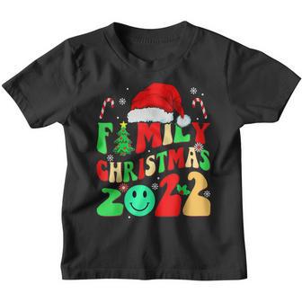 Family Christmas 2022 Matching Squad Santa Elf Funny V13 Youth T-shirt - Thegiftio UK