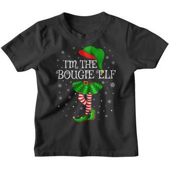 Family Matching Women Girls Im The Bougie Elf Christmas Youth T-shirt - Thegiftio UK