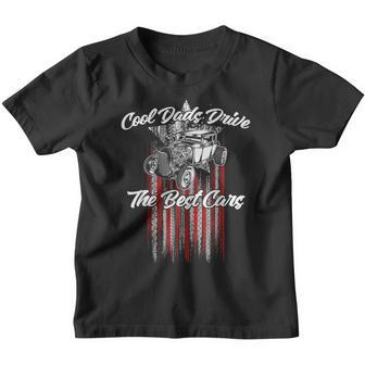 Fathers Day Old School Custom Hotrod Youth T-shirt - Thegiftio UK