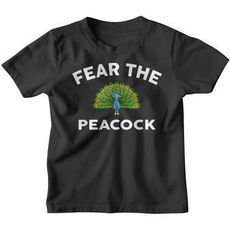 Fear The Peacock T Peacocks Youth T-shirt - Thegiftio UK