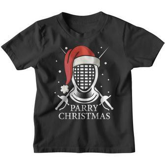 Fencing Christmas For Women Men Kids Youth T-shirt - Thegiftio UK