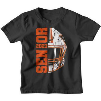 Football Senior 2023 Class Of 2023 High School Grad Youth T-shirt - Thegiftio UK