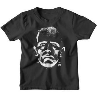 Frankenstein Halloween Horror Movie Vintage Horror Monster Youth T-shirt - Thegiftio UK