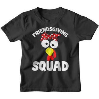 Friendsgiving Squad Funny Happy Thanksgiving Turkey Day Youth T-shirt - Thegiftio UK