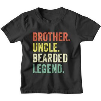 Funny Bearded Brother Uncle Beard Legend Vintage Retro Youth T-shirt - Monsterry UK