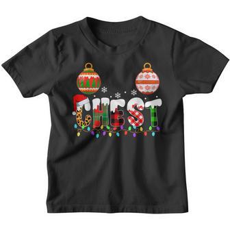 Funny Chest Nuts Couples Christmas Chestnuts Adult Matching V2 Youth T-shirt - Thegiftio UK