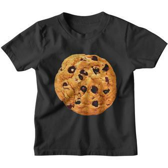 Funny Chocolate Chip Cookie Costume Gift Last Minute Lazy Party Gift Youth T-shirt - Monsterry