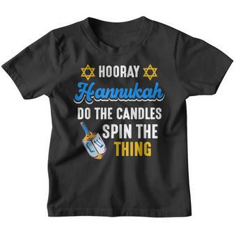 Funny Dreidel Saying Hanukkah Festival Game Youth T-shirt - Thegiftio UK