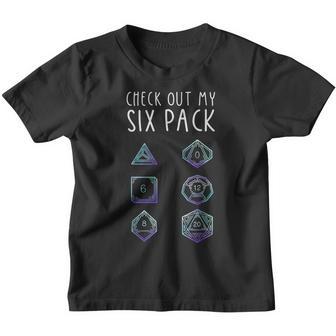 Funny Gamer Nerdy Gamer Check Out Six Pack Youth T-shirt - Thegiftio UK