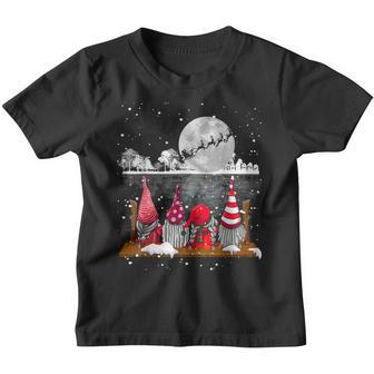 Funny Gnomes Friend ChristmasCute Gnomes Christmas Youth T-shirt - Thegiftio UK