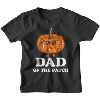 Funny Halloween Family Matching Pumpkin Dad Of The Patch Men V4 Youth T-shirt - Thegiftio UK