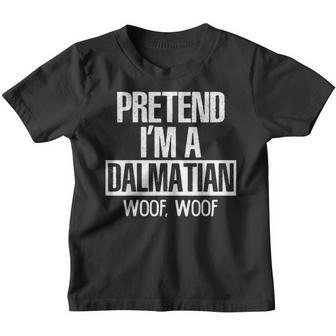 Funny Halloween Pretend Im A Dalmatian Costume Men Women Youth T-shirt - Thegiftio UK
