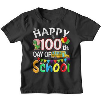Funny Happy 100Th Day Of School Teacher Student Youth T-shirt - Thegiftio UK