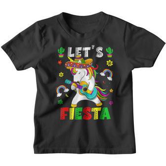 Funny Mexican Unicorn Cinco De Mayo Lets Fiesta Youth T-shirt - Thegiftio UK
