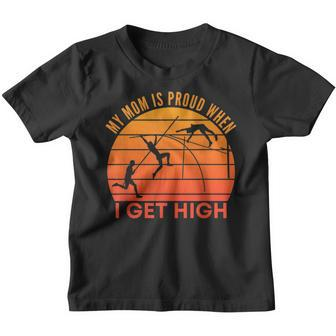 Funny Pole Vault High School College Track And Field Youth T-shirt | Mazezy