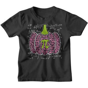 Funny Pumpkin Pi For Maths Teacher Student Thanksgiving Fall Youth T-shirt - Thegiftio UK