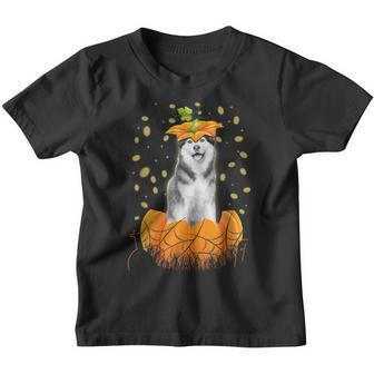 Funny Siberian Husky Halloween Costume For Dog Lover Youth T-shirt - Thegiftio UK