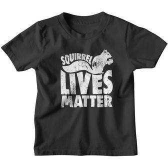 Funny Squirrel Vintage Squirrel Lives Matter Youth T-shirt - Thegiftio UK