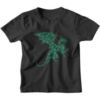 Funny St Patricks Day Gifts Ideas Irish Shamrock Dragon Youth T-shirt - Thegiftio UK