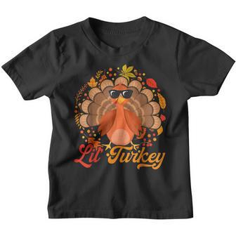 Funny Thanksgiving Kids Cute Lil Turkey Toddler Boys Gifts Youth T-shirt - Thegiftio UK