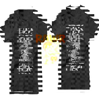 Funny Trick Or Treat Dinosaur Trick Rawr Treat Halloween V2 Youth T-shirt - Thegiftio