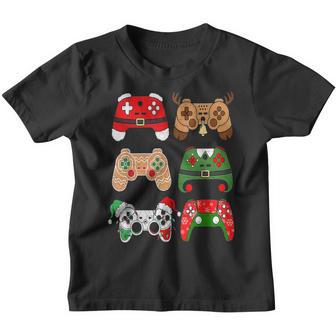 Funny Video Game Player Christmas Gamer Xmas Men Boys Youth T-shirt - Thegiftio UK