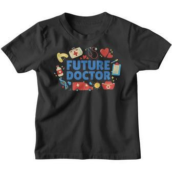 Future Doctor School Studying Girls Boys Future Doctor Youth T-shirt | Mazezy DE