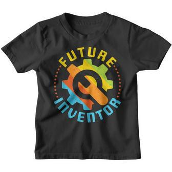 Future Inventor Scientist Squad Creator Kids Boy Toddler Youth T-shirt | Mazezy