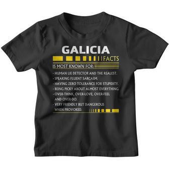 Galicia Name Gift Galicia Facts Youth T-shirt - Thegiftio UK