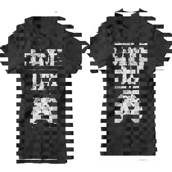 Game Day Video Games Gift For Gamer Boy Girl Tee Youth T-shirt | Mazezy