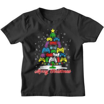 Gamer Christmas Tree Matching Family Ornament V2 Youth T-shirt - Thegiftio UK