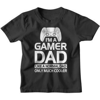Gamer Dad Gaming Fathers Day I Paused My Video Games Youth T-shirt - Thegiftio UK