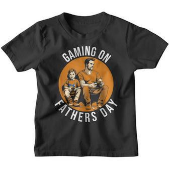 Gaming On Fathers Day - Video Games - Gamer - Son - Kid Youth T-shirt - Thegiftio UK