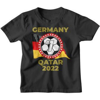 Germany Soccer German Football Qatar 2022 Deutschland Youth T-shirt - Thegiftio UK