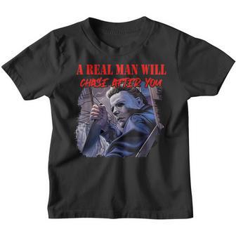 Get A Man That Will Chase After You Youth T-shirt - Thegiftio UK