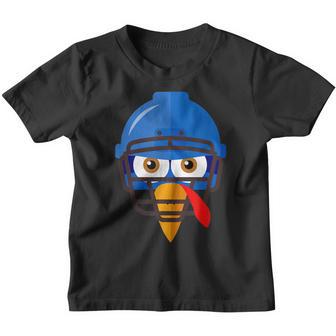 Gifts Thanksgiving For Boys Kids Men Football Turkey Youth T-shirt - Thegiftio UK