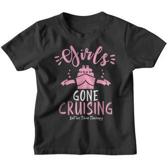 Girls Gone Cruising 2022 Bestie Matching Group Vacation Youth T-shirt - Thegiftio UK