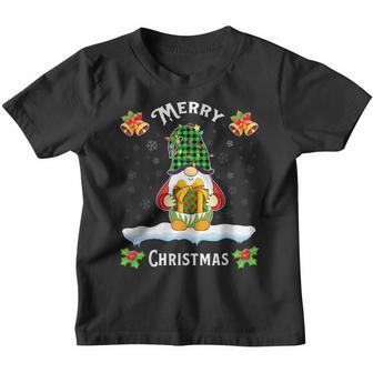 Gnome Holding Gift Family Christmas For Women Men Kids Youth T-shirt - Thegiftio UK