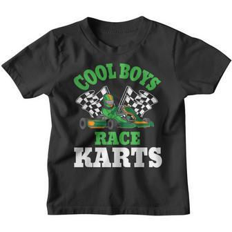Go-Kart Boy Funny Go Kart Racing Kart Racer Youth T-shirt - Seseable
