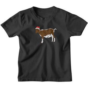 Goat Christmas Gift Kids Goat Clothing Youth T-shirt - Thegiftio UK
