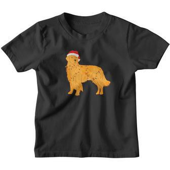 Golden Retriever Christmas Gift Kids Dog Clothing Youth T-shirt - Thegiftio UK
